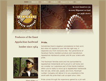 Tablet Screenshot of facemyerlumber.com